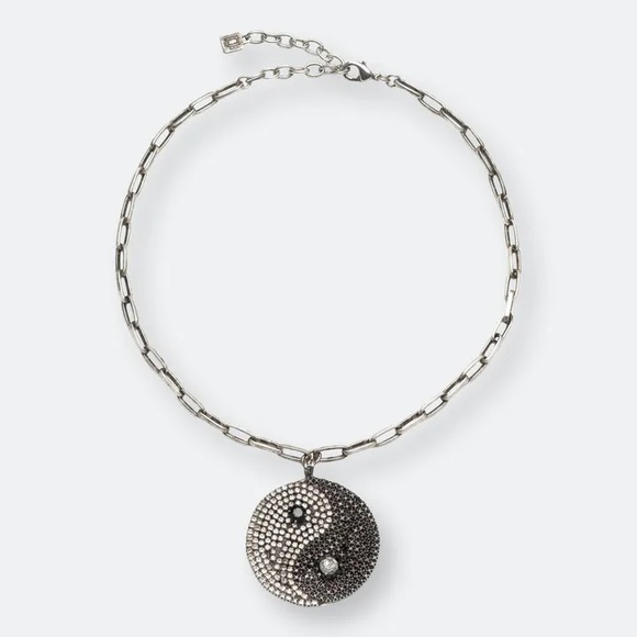 DANNIJO Martina Choker Necklace in Silver NWT - Picture 12 of 12